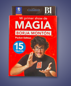 Caja Pocket Borja Montón - Mi primer show - 15 Trucos